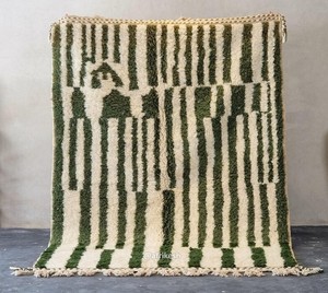 Rugs Living Room <b>Large</b> Moroccan Azilal Carpet Handmade Rug, Moroccan Rug, Beni Ourain Rug Round Shape at Bulk Price - Product Image 1