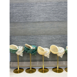 Adorno de Cristal con Diseño de Conchas Marinas, Decoración Costera para el Hogar, Adorno para Mesa de Boda con Temática de Playa, Artesanía y Suministros para Regalos - Product Image 5
