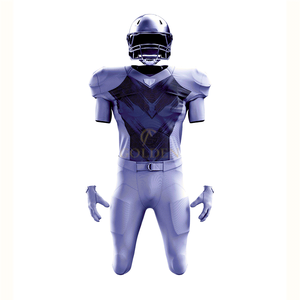 Uniforme de football américain sur mesure de qualité supérieure, meilleur tissu en polyester, uniforme de football américain pour hommes - Product Image 3