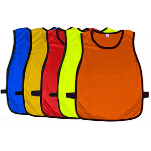 Wholesale Soccer & Football <b>Training</b> Vest <b>Bibs</b> Adult Football Mesh Vests with Short Sleeves Printed Custom <b>Bibs</b> - Product Image 6