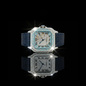Montre-bracelet à quartz pour femme, cadran blanc, bracelet en cuir, qualité supérieure, usage quotidien intensif, en stock, le meilleur cadeau de tous les temps - Product Image 1