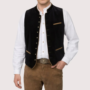 Nuevo Chaleco Tradicional Oktoberfest para Hombre, Reversible, Cálido para Invierno, de Alta Calidad, Hecho a Medida, al Mejor Precio - Product Image 5