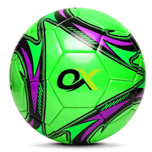 Ballons de football thermocollés de taille officielle Oxva Industries, personnalisés, professionnels, pour l'entraînement sportif, en PU léger - Product Image 3