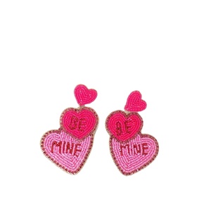 Pendiente de gota de cuentas de casco de fútbol bordado de día de juego hecho a mano de lujo con Joyería exclusiva y elección premium de la India - Product Image 5