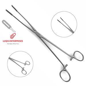 Pinces à éponges Fletcher Javerts, pinces à éponges chirurgicales, pinces à éponges en acier inoxydable, instrument chirurgical médical - Product Image 1