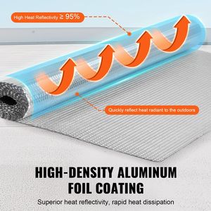 120 riflettente doppia in X 48 in X 1/8 in aria bolla di pellicola rullino radiante materiali di isolamento termico - Product Image 3
