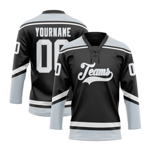 Camiseta de Hockey sobre Hielo al por Mayor, Camisetas Personalizadas para Equipos, Sublimación Completa, Camiseta de Alto Rendimiento, Directo de Fábrica OEM - Product Image 2