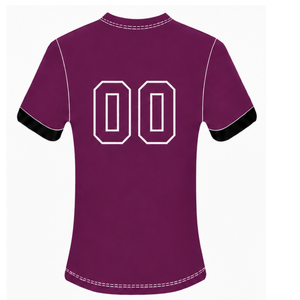 Ensemble short et maillot de football violet à manches courtes – Tenue de sport athlétique pour l'entraînement et les matchs d'équipe - Product Image 5