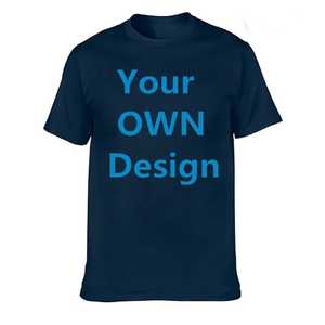 Camiseta de Jersey 100% Algodón Grueso con Logotipo Personalizado OEM, Transpirable, Informal, con Patrón Sólido, Tejida, Transpirable, Talla Grande para Hombre - Product Image 3
