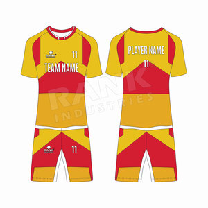 Tenue d'entraînement de football américain personnalisée : Maillot et pantalon légers et respirants pour équipe - Product Image 3