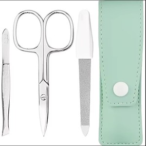 Ensemble de manucure et pédicure haut de gamme, de qualité supérieure, fabriqué sur mesure en acier inoxydable léger, avec emballage personnalisé - Product Image 1