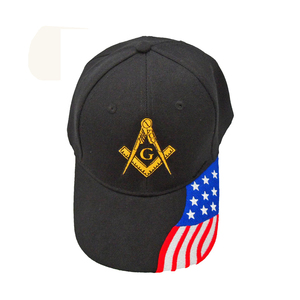 Casquette de baseball maçonnique personnalisée avec logo, ajustable et confortable, prix le plus vendu - Product Image 4