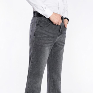 Pantalon cargo d'hiver pour homme, nouvelle mode, taille haute, coupe droite classique, en jean délavé, coupe ajustée, service OEM, vente en gros - Product Image 6