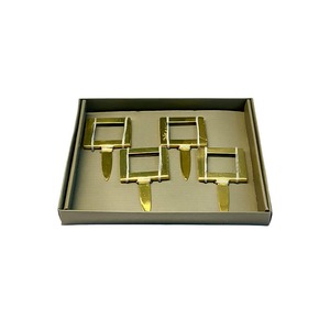 Ensemble de couteaux à fromage classiques avec manche en bois, lame en acier inoxydable, pointe dorée, outils de service pour les fêtes, couteau à fromage de qualité supérieure avec manche en bois - Product Image 2