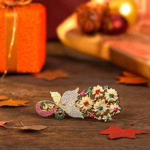 Kids Star Hair Clips-Casual Acetate Satin Chiffon Hair Pins for Thanksgiving Christmas - Product Image 3