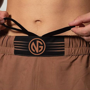 Breathable Best Quality <b>Men</b> MMA <b>Shorts</b> Front Logo Quick Dry Lightweight Made in Pakistan Best Selling New Style - Product Image 3