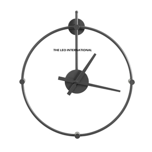 Best Design Industrial Home <b>Decorate</b> <b>Wall</b> <b>Clock</b> Top Quality Fine Classy Look Trendy Quartz Living Room Single Face - Product Image 1
