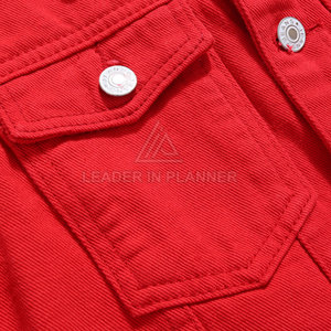 Veste en jean pour femme, design personnalisé, respirante, légère, manches longues, best-seller. - Product Image 5