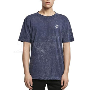 Camiseta de Verano con Lavado Ácido, Camiseta Personalizada con Lavado Ácido y Logotipo Personalizado, Camiseta de Marca Privada en Venta - Product Image 3