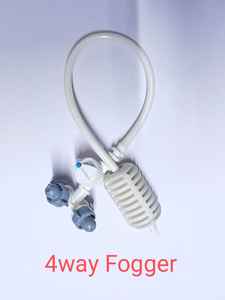 Pulvérisateur brumisateur 4 voies pour système d'humidification de ferme avicole, buse de brumisation en plastique, atomiseur d'eau, arroseur pour refroidissement de serre - Product Image 4