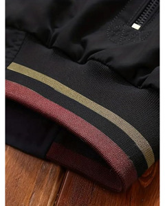 2025/2026 Winter Men's Casual Zipper-Up Hoodie Regular Fit 380g Fleece Pocket Solid Breathable Quick Dry Daily Wear Plain Dyed - Product Image 4