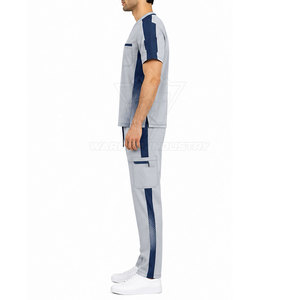 Conjunto de Uniforme Médico para Hombre, Duradero, con Cuello en V Moderno, Tela Suave, Bolsillos y Rendimiento Duradero - Product Image 5