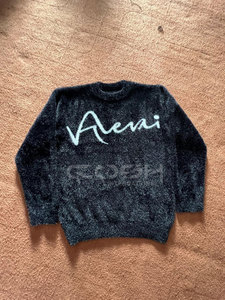 Cosh International Sorority Sisterhood Cárdigan Negro de Pelo Sintético Sherpa con Cuello Redondo y Manga Larga, Estampado Flocado DANISH, Top Casual de Invierno - Product Image 6