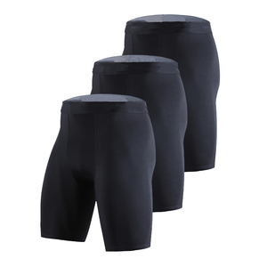 2026 Men's Custom Athletic Gym Shorts Solid Pattern Casual Biker Waterproof Breathable Eco-Friendly Quick Dry 100% Cotton Side - Product Image 6