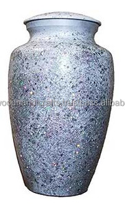 Venta caliente de alta calidad hermoso diseño latón adultos urnas de cremación para cenizas urnas hechas a mano urnas funerarias - Product Image 5