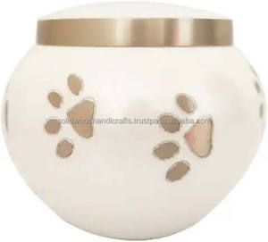 Pet <b>Memorial</b> Brass Cremation Urns Funeral Pet Urns Keepsake Urns Burial Urns With High Quality at Low Price - Product Image 2
