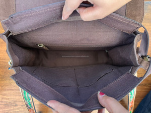 Gran oferta 2024, bolso cruzado con flecos ocultos de cuero de ante mecanizado a mano de alta calidad para mujer, bolso de mensajero de gran capacidad - Product Image 6