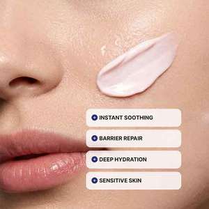 Crème apaisante intensive Bluepetal Blemish à l'extrait de fleur de poirier 50g Soin de la peau pour femme Utilisation quotidienne Équilibre hydratant République Corée - Product Image 4