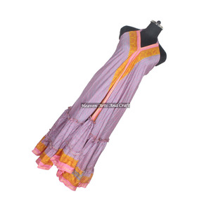 Nuevo Vestido de Seda Sari Indio Vintage para Damas, Elegante Vestido de Noche Bohemio de Manga Larga, Tendencia en el Mercado Italiano para Cenas Femeninas - Product Image 6