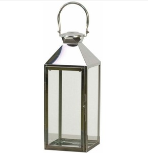 Modern Trending Factory Selling Premium Quality Shiny <b>Black</b> Finish Metal & Glass <b>Lantern</b> With Superior Quality for Home & Garden - Product Image 5