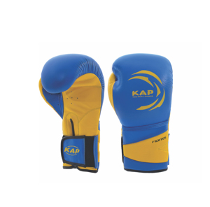 KAP Boxing Custom Color Material PU Material <b>Velcro</b> Closure Fighter Design for Adults - Product Image 1