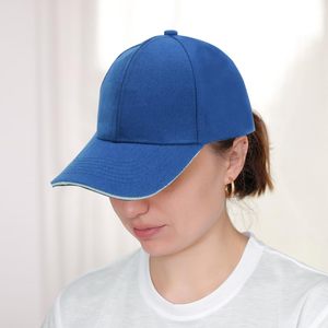 RIFAT SPORTS WEAR Gorra de Béisbol Bordada Personalizada Unisex Azul de 6 Paneles Ajustable 100% Algodón con Estampado Animal para las Cuatro Estaciones - Product Image 6