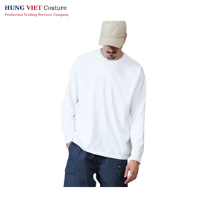 T-shirt en tricot surdimensionné vert olive à manches longues Fabriqué au Vietnam Casual Daily Wear Coupe décontractée - Product Image 4