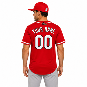 Maillot de baseball confortable offrant une construction durable et une grande liberté de mouvement pour les séances d'entraînement et les matchs de compétition OEM - Product Image 3