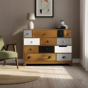 ตู้ลิ้นชักไม้มะม่วงสไตล์สแกนดิเนเวียนสำหรับห้องนั่งเล่น ทันสมัย แข็งแรงทนทาน ใช้จัดเก็บของได้หลากหลาย - Product Image 1