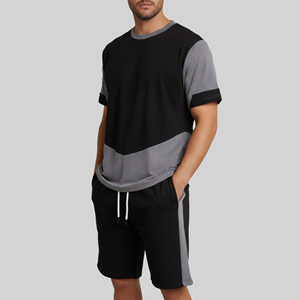 Conjunto de Pantalones Cortos de Algodón 100% con Logotipo Personalizado, Ropa Casual de Verano, Tallas Grandes, Ecológica, de Secado Rápido, Superventas - Product Image 3