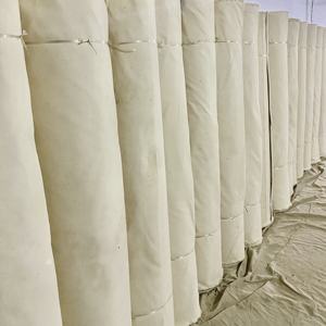 Rouleau de tissu en coton 150, 140, 130 GSM 100% coton à motif teint uni biologique pour sacs, draps de lit, taies d'oreiller, rideaux - Product Image 5