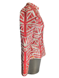 Veste de concours d'équitation western professionnelle pour la reine du rodéo, tenue de performance pour compétition équestre - Product Image 4