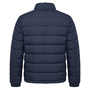 <b>Men's</b> Winter <b>Lightweight</b> Puffer <b>Jacket</b> Quilted Stand Zipper Eco-Friendly Casual Padded OEM ODM Wholesale Factory Custom Logo Low - Product Image 2
