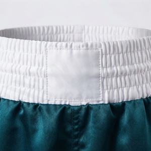 กางเกงขาสั้นหลากสีสำหรับผู้ชาย กางเกงฝึกซ้อมมวย รุ่นล่าสุด กางเกงต่อสู้มวยไทยผ้าระบายอากาศได้ดี ทนทาน - Product Image 4