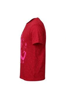 Custom <b>Red</b> Graphic Printed T <b>Shirt</b> Pink Print Streetwear Cotton Short Sleeve Unisex <b>Oversized</b> Graphic Tee Vintage Toxic Graphic - Product Image 5