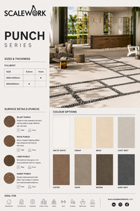 FLOOR <b>TILE</b> WALL <b>TILES</b> 60X60 POLISHED PORCELAIN GLOSSY MATTE 3D BOOKMATCH PUNCH RUSTIC PUNCH SURFACE SERIES AVAILABLE - Product Image 4