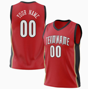 Maillot de basketball sans manches à emmanchures larges, chemise de sport, fournisseur et fabricant en gros de maillots de basketball - Product Image 3