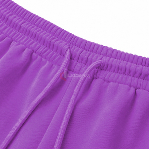 Pantalon de survêtement ample et décontracté pour homme, personnalisé, avec cordon de serrage, en coton tricoté épais 100%, vente en gros OEM - Product Image 5