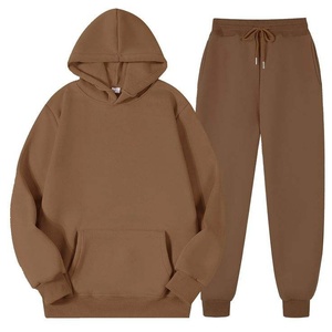ชุดวอร์มสีเหลืองแบบ unisex เสื้อฮู้ดมีเชือกผูก กางเกงขายาว สีพื้น สวมใส่สบายๆ สำหรับฤดูใบไม้ร่วง แขนยาว ทรงปกติ ผลิตจากผ้าฟลีซโพลีเอสเตอร์ 100% - Product Image 3