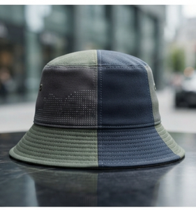 Chapeau Bob de Pêcheur Solide Brodé en Toile Color Block Unisexe Style Urbain Décontracté Printemps-Été Adulte - Product Image 4